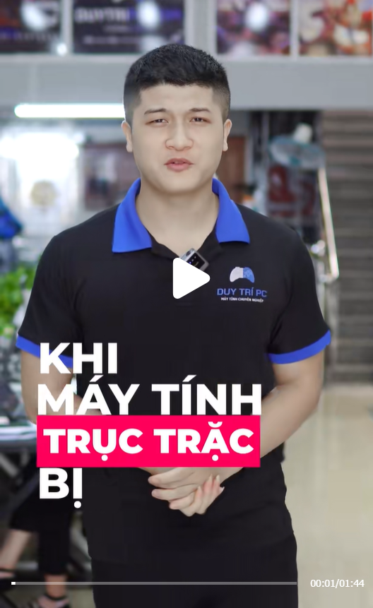 Khi máy tính bị Trục Trặc